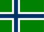 Vlag van die eiland Suid-Uist (erken in 2017)