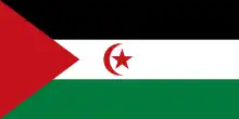 Vlag van Wes-Sahara