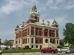 Die Gibson County Courthouse in Princeton