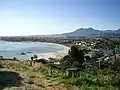 Uitsig oor die baai.