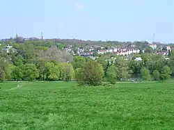 Highgate, soos gesien vanuit Hampstead Heath