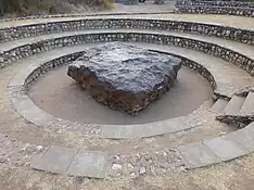 Die Hoba-meteoriet in Grootfontein.