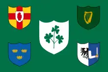 Ierse Rugbyvoetbalunie-vlag