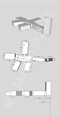 Die plan van KV30.