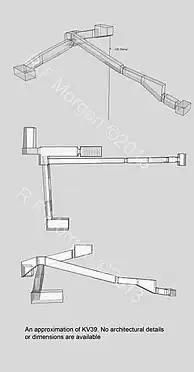 Die plan van KV39.