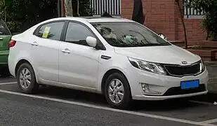 Kia K2 (China) & Kia Rio sedan (Rusland)