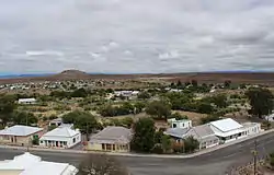 Die dorpie soos gesien uit die toring van die NG kerk.