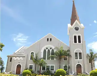 Die NG kerk Riebeek-Kasteel. Ds. Pieter de Waal het die hoeksteen gelê op 30 Oktober 1913.