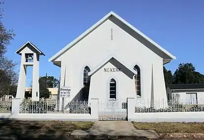 Die NG kerkgebou op Venterstad