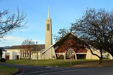 Die NG kerk Wellington-Oos, een van Smith se latere ontwerpe.