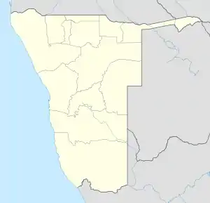 Walvisbaai is in Namibia