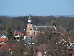 Uitsig op die Dorpskerk