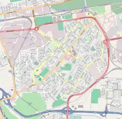 'n OpenStreetMap-straatkaart van Pinelands