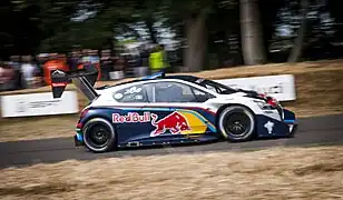 Loeb by die "Goodwood Festival of Speed"