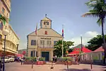 Regeringsgebou van Sint Maarten in Philipsburg