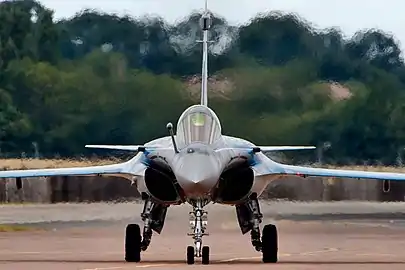 Die Dassault Rafale in gebruik by die Franse Vloot en Franse Lugmag.