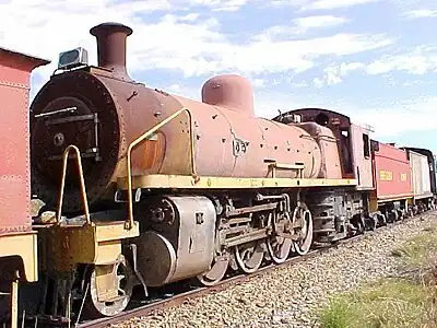 SAR no. 944, voorheen CSAR no. 732, Freegold no. 6, Odendaalsrus, 29 Mei 2005