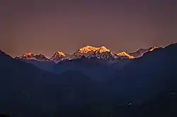 Sononder oor die Kangchenjunga