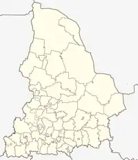 Jekaterinburg is in Swerdlofsk-oblast