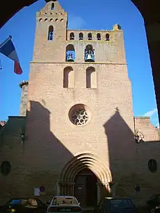 Frontera d'a ilesia de Sant Pavlo d'Autariba