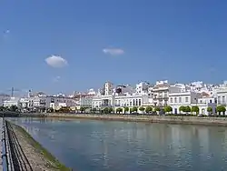 O río Guadiana en Ayamonte