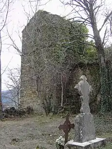 Ilesia y cementerio de Santa Chusta de Puértolas