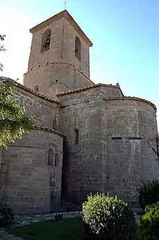 Abside d'a ilesia de Santa María de l'Estany