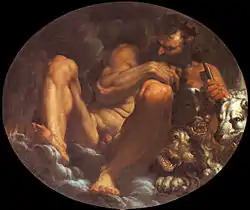 Plutón, d'Agostino Carracci (1592).