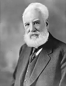 O inventor y cientifico escocés Alexander Graham Bell.