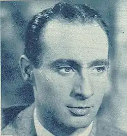 L'actor Alfredo Mayo, en una imachen de 1942