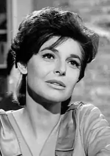 L'actriz estausunidense Anne Bancroft, en una imachen d'os anyos 1960.