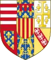 Escudo de Renato I de Nápols