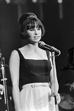 A cantaire brasilera Astrud Gilberto, en una imachen de 1966.