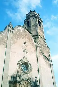 Frontera d'a ilesia de Barberà de la Conca