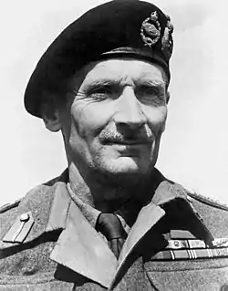 O cheneral britanico Bernard Law Montgomery