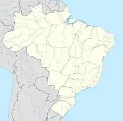 Curitiba ubicada en Brasil