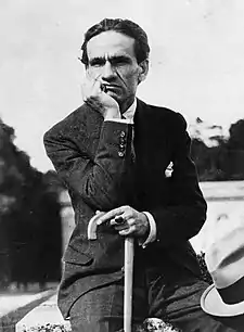 O poeta peruano César Vallejo en 1929.