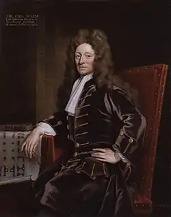 Retrato de Christopher Wren