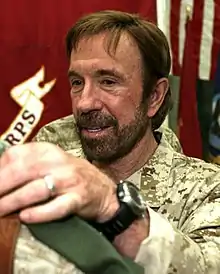 L'actor estausunidense Chuck Norris, en una imachen de 2006.