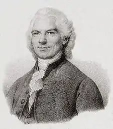 O poeta francés Jacques Delille.