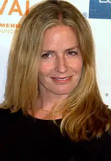 L'actriz estausunidense Elisabeth Shue, en una imachen mientres o Tribeca Film Festival en 2009.