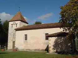 A ilesia de Sant Per d'Escalús en Sent Miquèu e Escalús