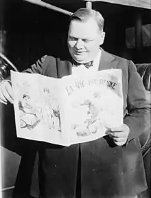 L'actor estausunidense Roscoe Arbuckle.