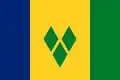 Bandera de Sant Vicent y as Granadinas