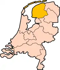 Frisia (frisón:Fryslân, neerlandés: Friesland) ye una provincia d'o norte d'os Países Baixos, correspondient a parti de l'antiga rechión de Frisia.