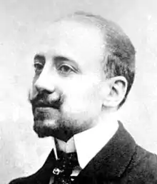 O escritor italiano Gabriele D'Annunzio.