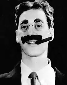 L'actor estausunidense Groucho Marx, en una imachen de 1931.