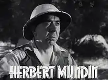 Herbert Mundin en o trailer de Tarzan Escapes en 1936.