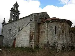 Ilesia de Sant Chaime de Lousada, en Carballedo