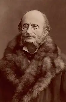 O compositor alemán Jacques Offenbach